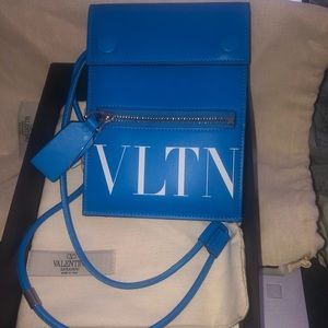 Valentino VLTN Neck Pouch Wallet Men’s Women’s Unisex